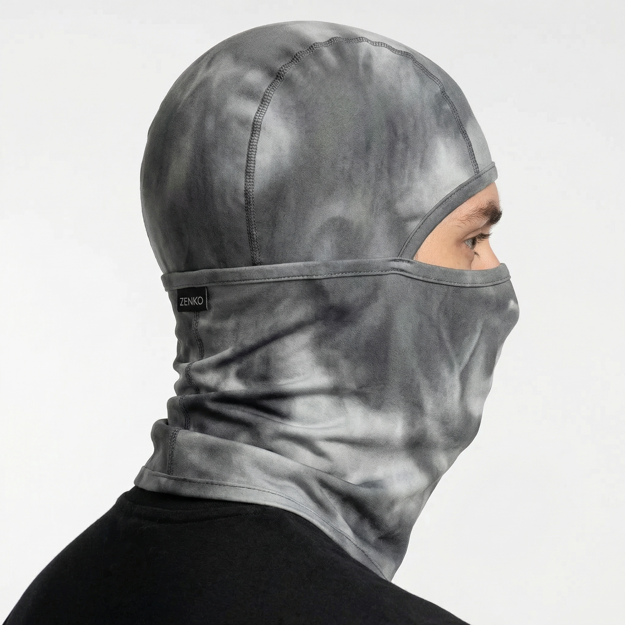 Thermal Shift ECLIPSE (black–white) Balaclava