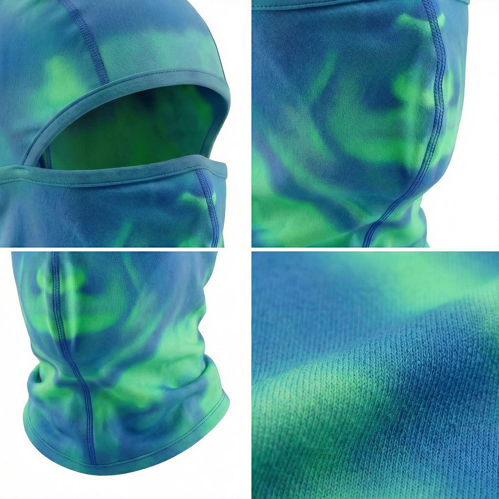 Thermal Shift GLACIER (Blue–Green) Balaclava